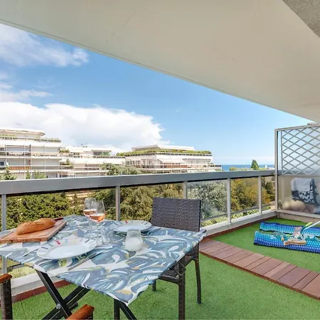 Coup De Coeur! Vue Mer! Terrasse Dangle! Apartament Antibes