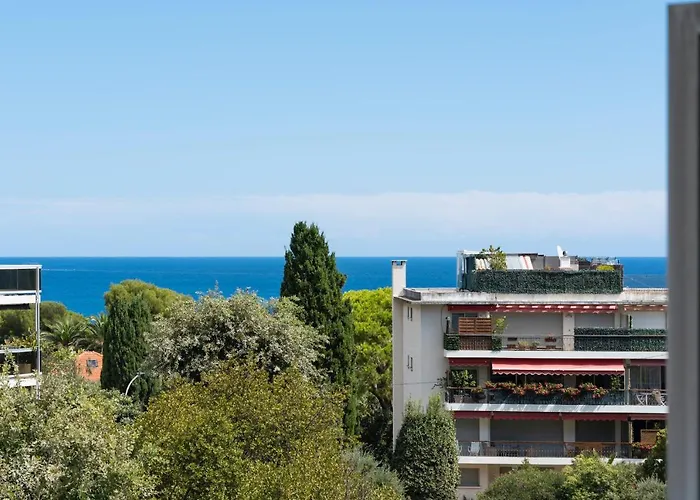 Coup De Coeur! Vue Mer! Terrasse Dangle! * أنتيب